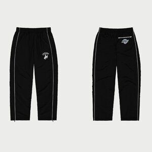 Cherry LA Kings Western Track Pants in Black Medium
